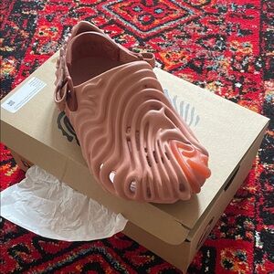 CROCS Pink and Orange Women's Mules